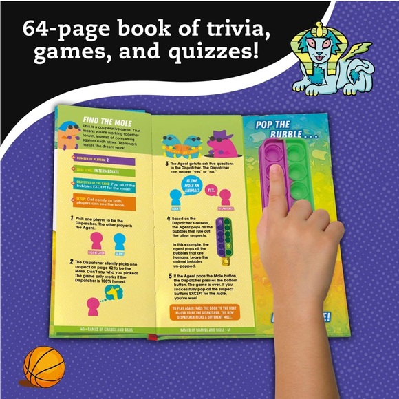 Klutz Pop It! Challenge Activity Book - Multicolor - Picture 2 of 5